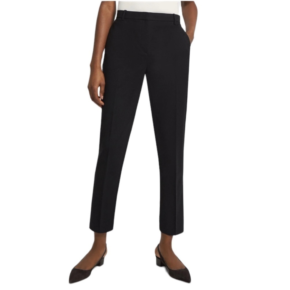 Theory Black Tailored Pantsuit